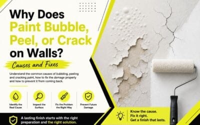 Why Does Paint Bubble, Peel, or Crack on Walls? Causes and Fixes