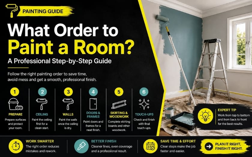What Order to Paint a Room? A Professional Step-by-Step Guide