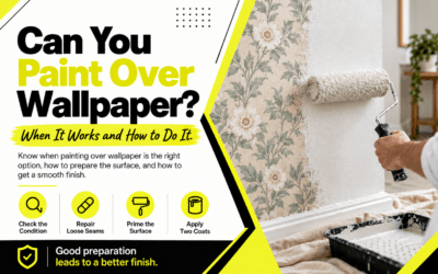 Can You Paint Over Wallpaper? When It Works and How to Do It