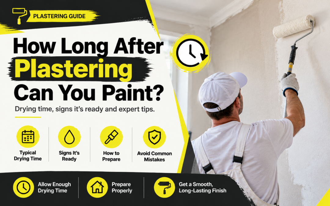How Long After Plastering Can You Paint?